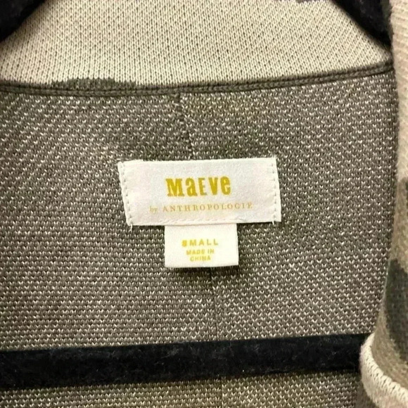 Maeve Anthropologie long line camo button cardigan small. Casual preppy fall - Picture 5 of 7